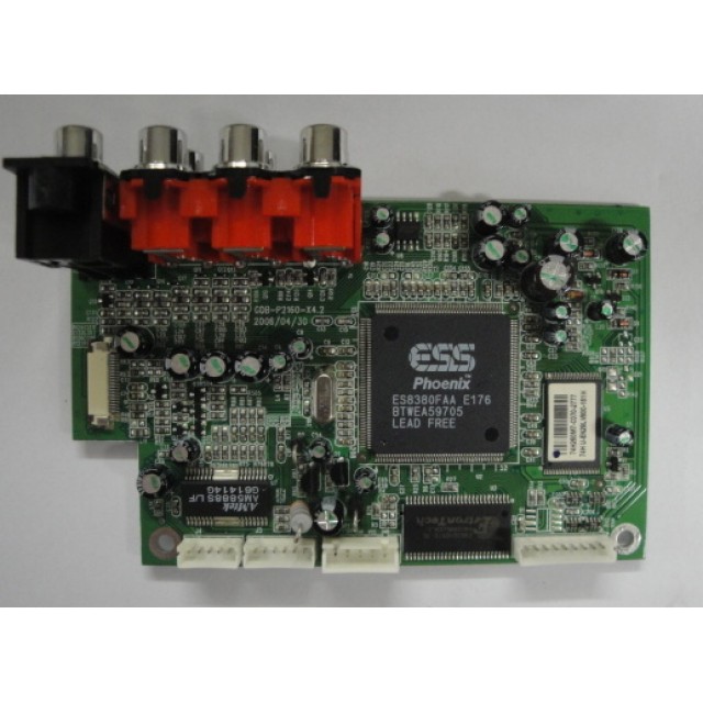 PLACA PRINCIAL DVD GRADIENTE D-202 D202 GDB-P2160-X4.2 Placa Principal GRADIENTE www.soplacas.tv.br